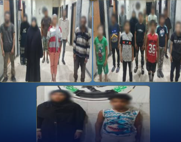 الداخلية تضبط 8 متهمين لاستغلال الأطفال في التسول وبيع السلع بإلحاح في الجيزة